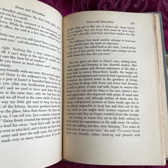 1951 James and Macarthur A Novel About Two Cats by Jenny Laird. First Edition - Picture 7 of 12